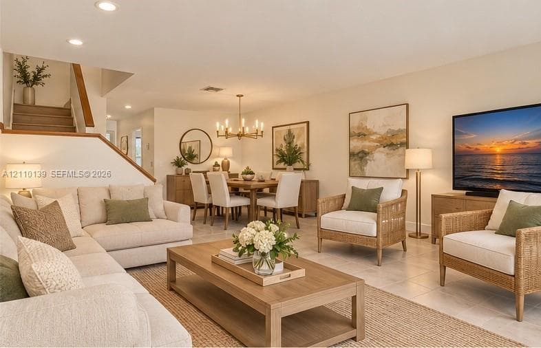 Virtually renovated conceptual rendering  before and after