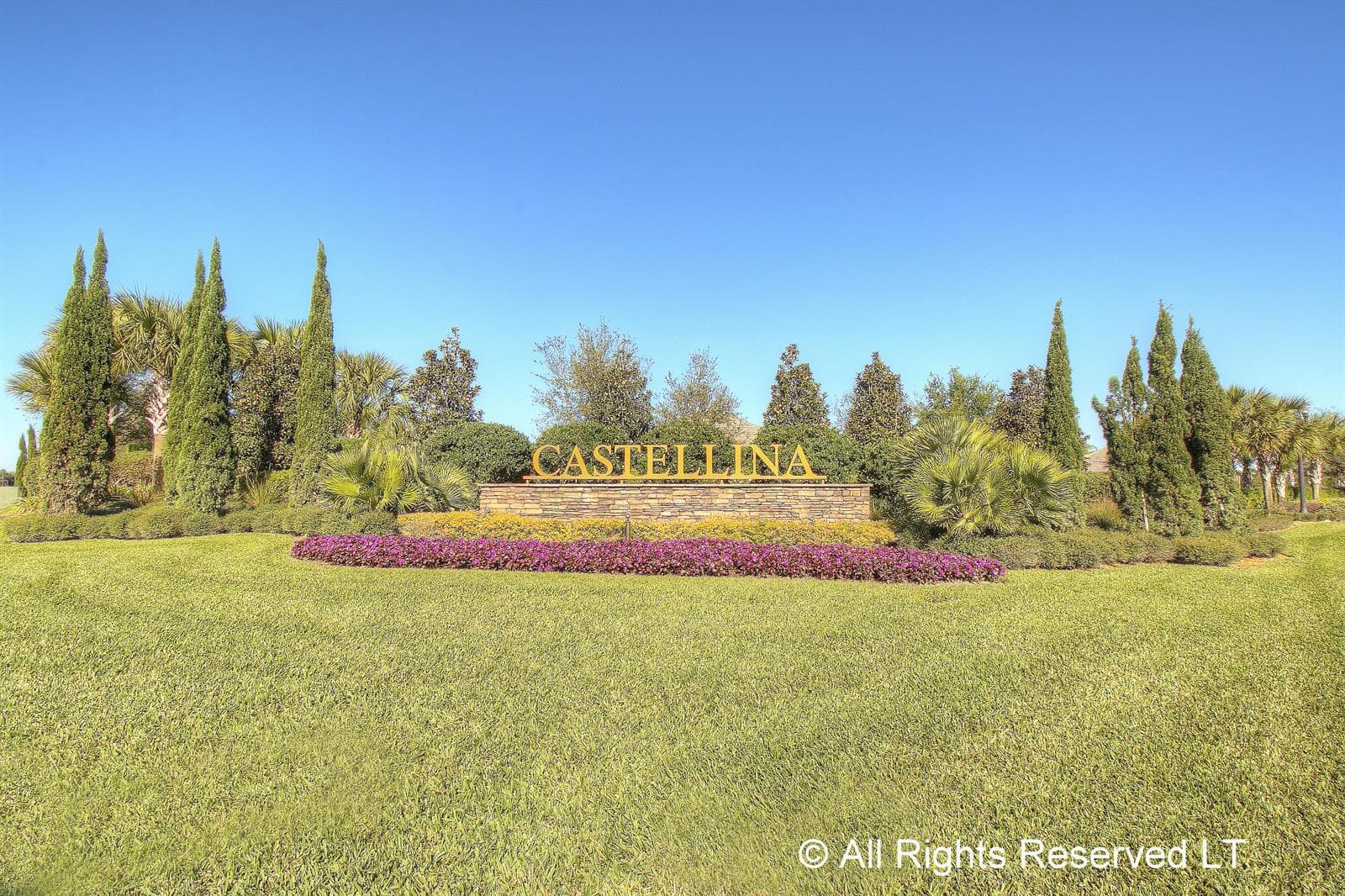 Castellina sign, copyright
