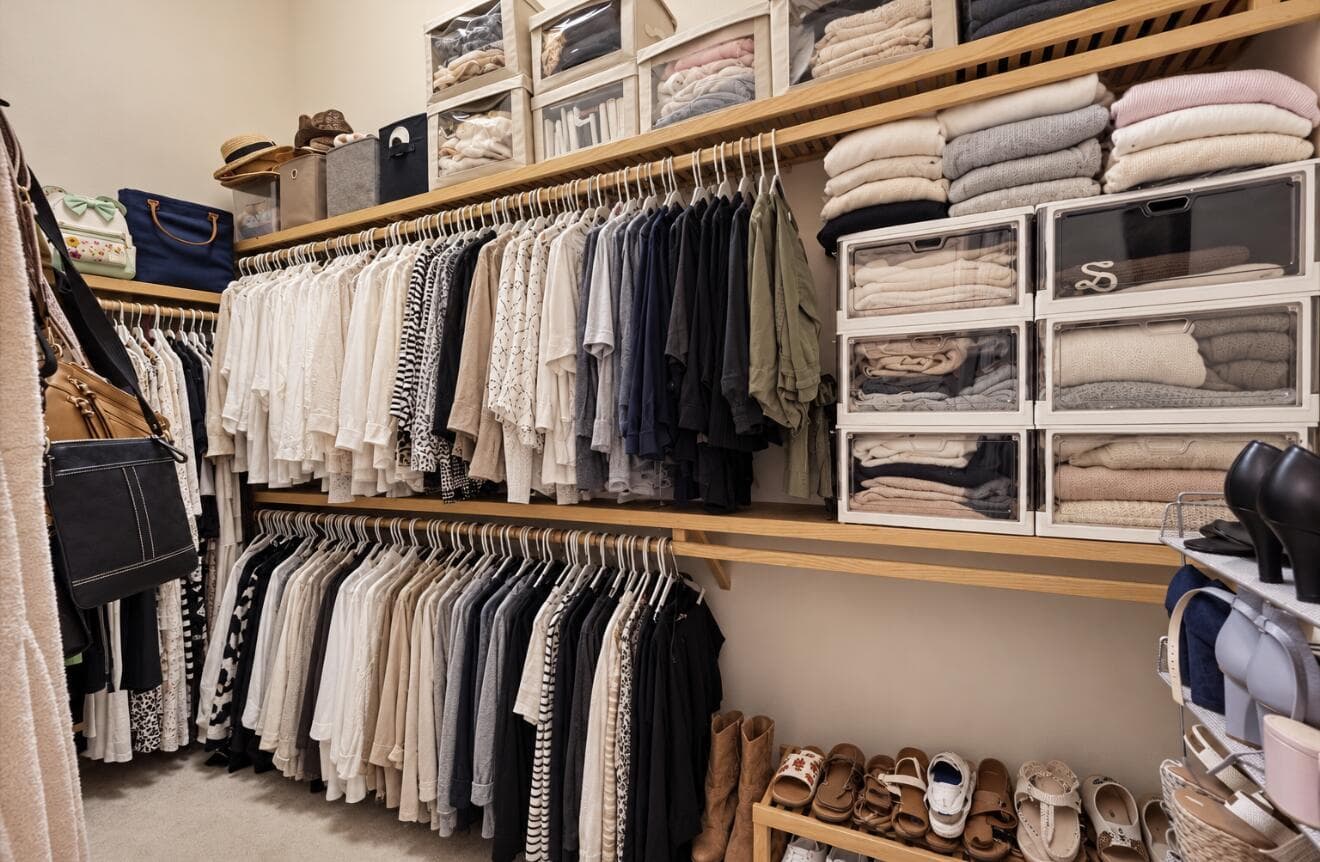 Two Walk In Closets Primary