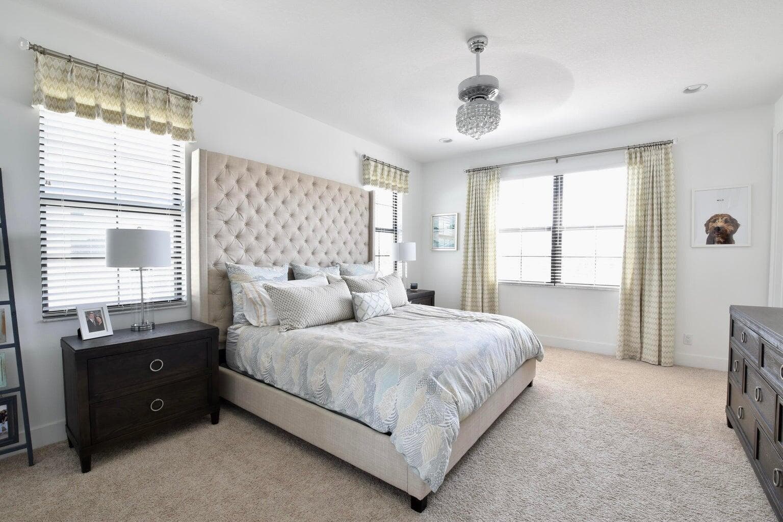 Oversized Main Bedroom