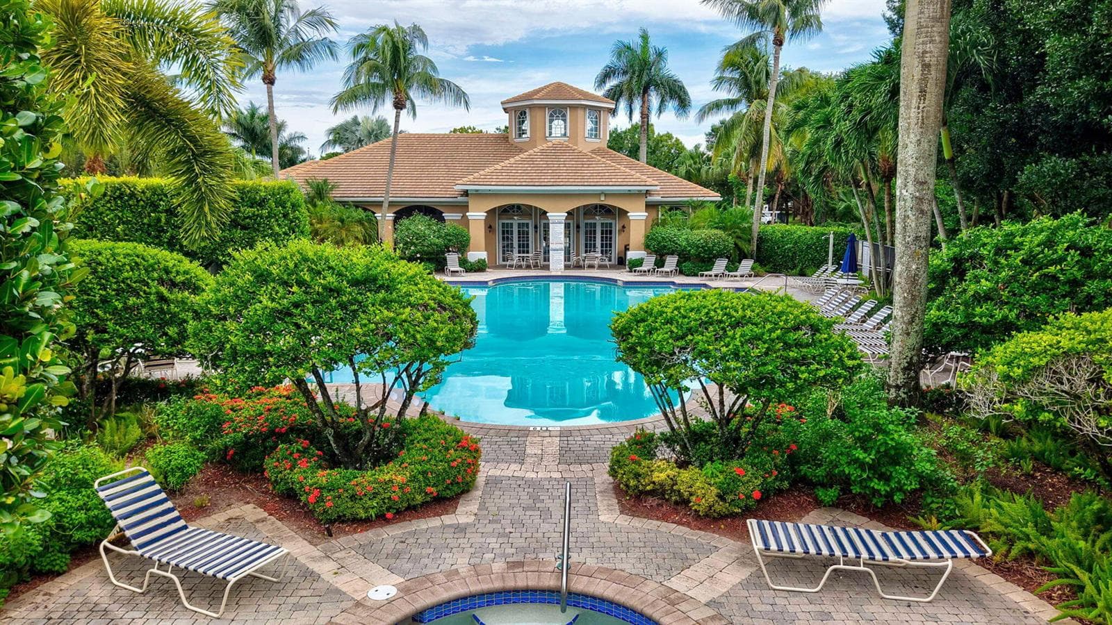 community pool and spa