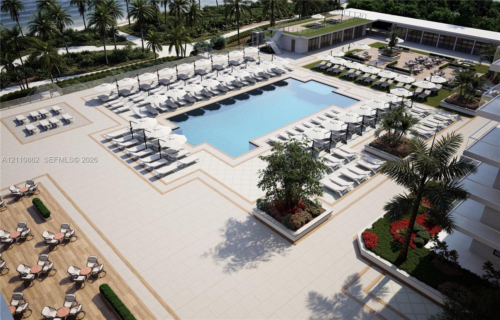 Rendering of the construction in process
