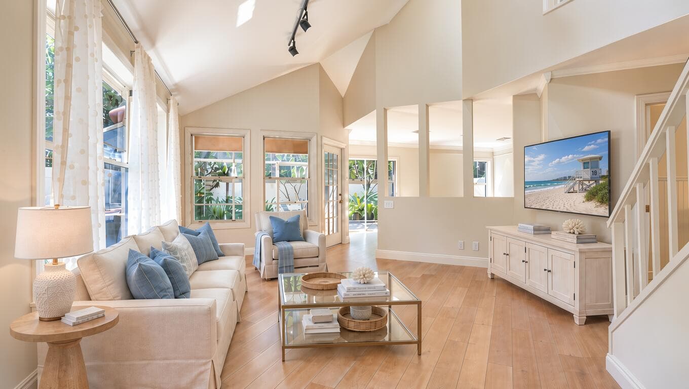 Living Room AI generated