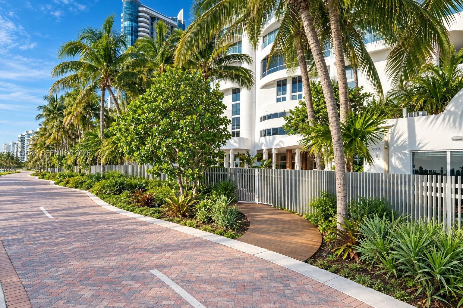 Pool access from Beach Boardwalk
