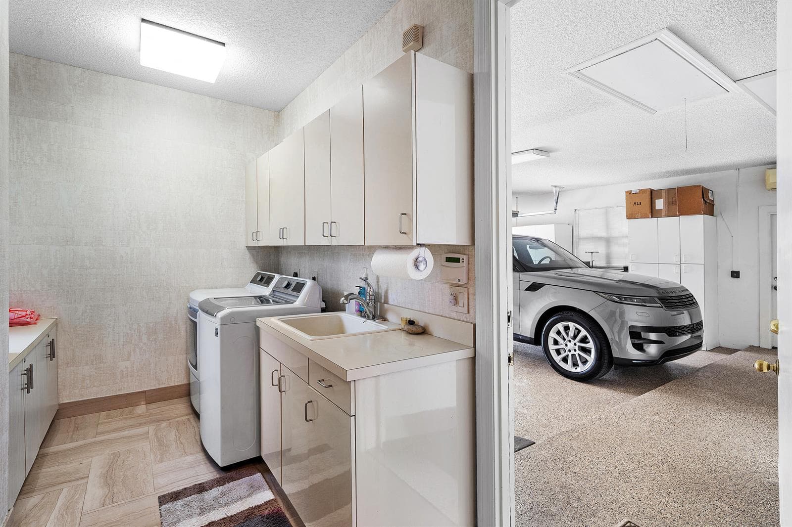Laundry Room and Garage