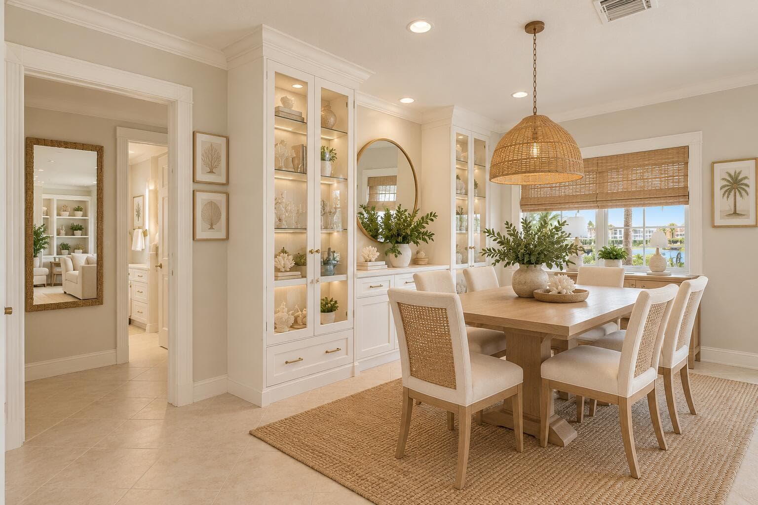 Coastal Modern Dining Nook