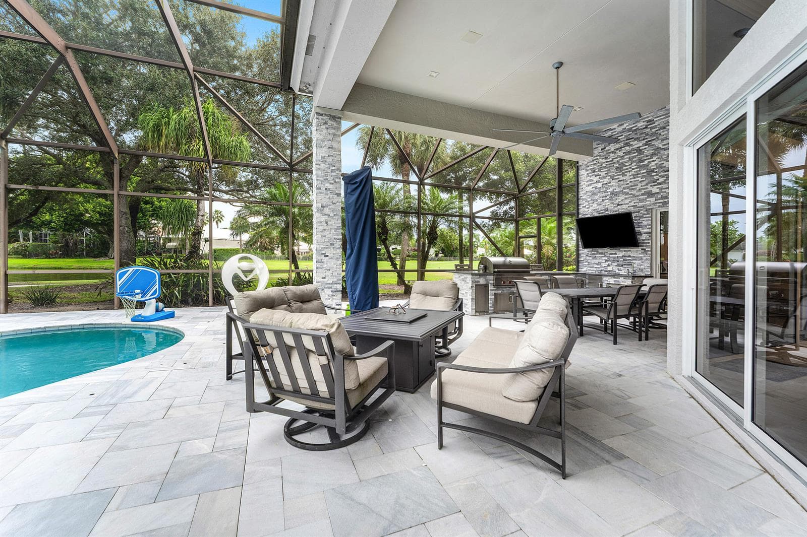 Outdoor seating