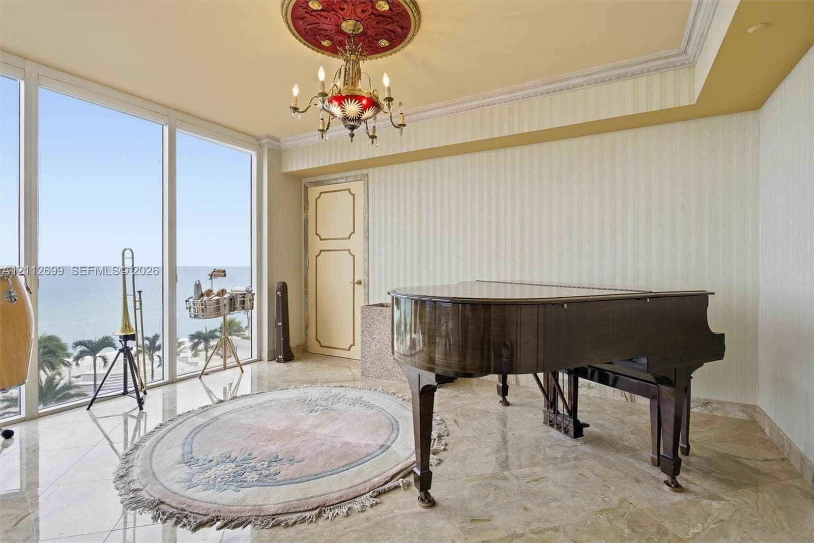 Floor-to-ceiling windows.