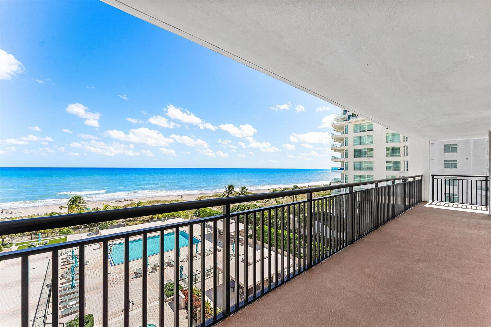 Expansive Wrap around Balcony